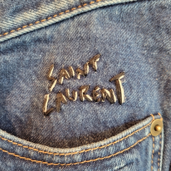 Saint Laurent D21 Slim Fit Medium Waist 27 - Picture 8 of 15